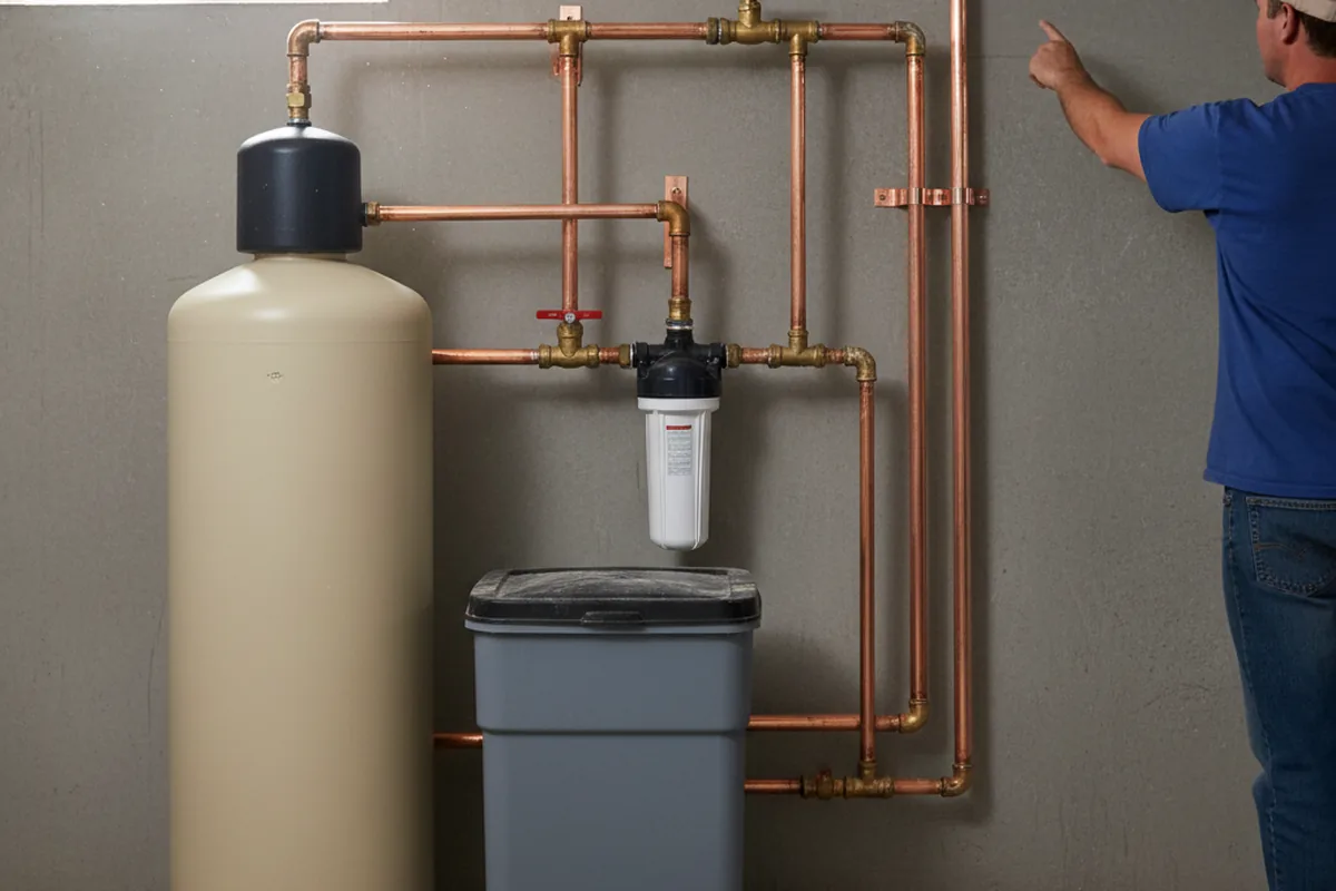 Whole-house water treatment system installed in Chavies